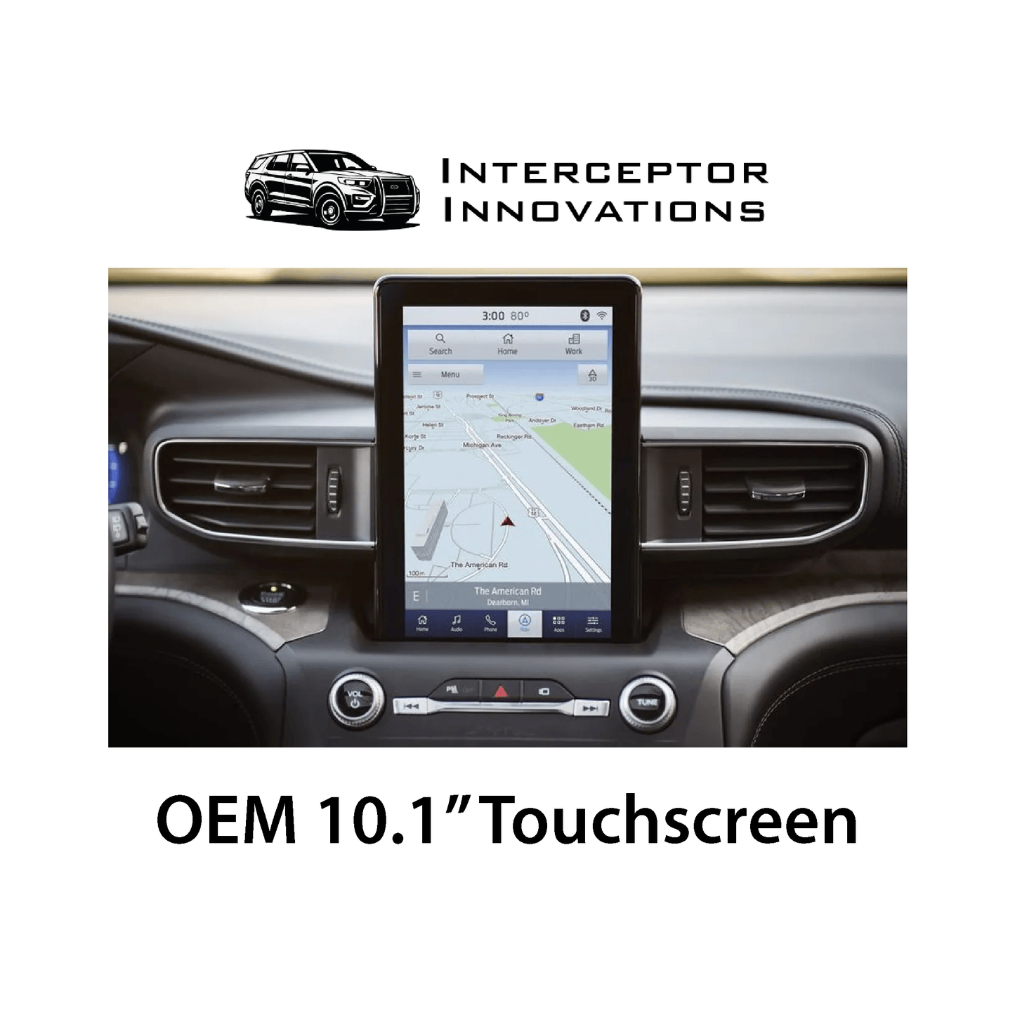 Ford Explorer (2020+) 10.1" Screen Replacement