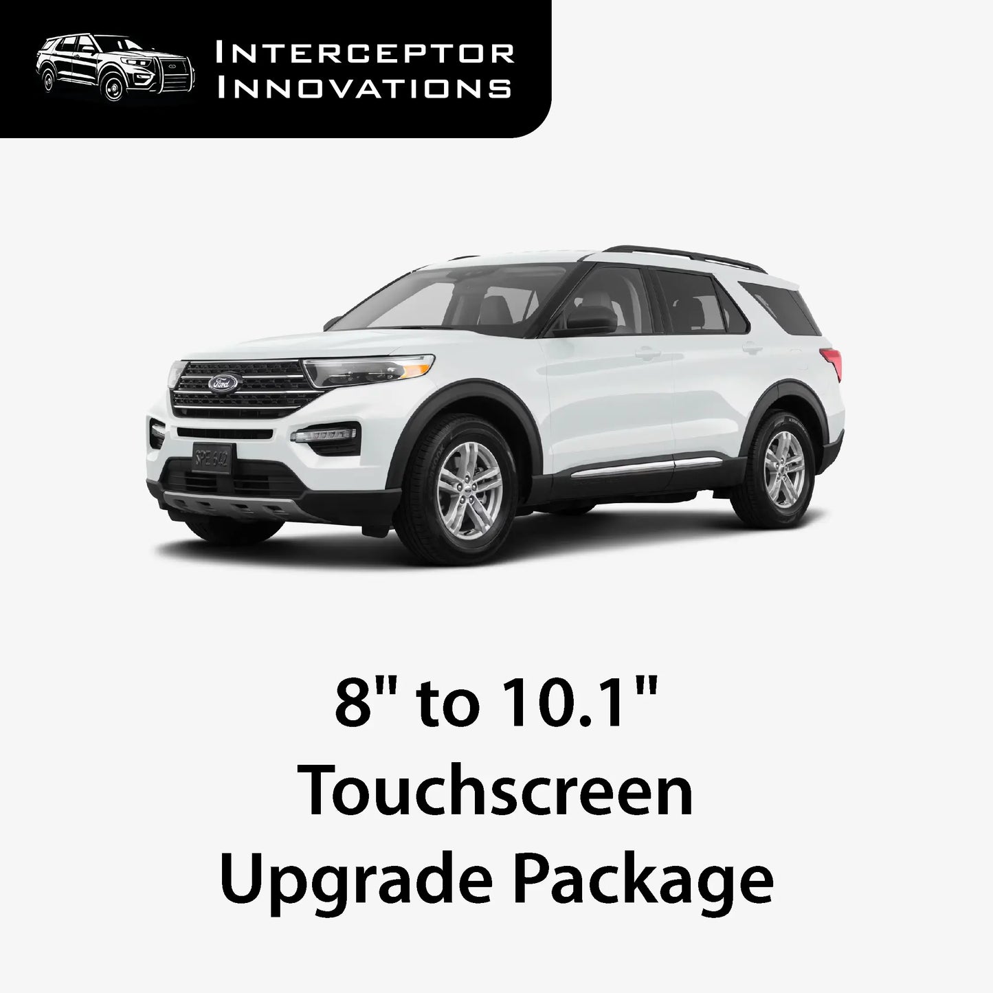 8" to 10.1" Touchscreen Upgrade Package for 2020-2024 Ford Explorer