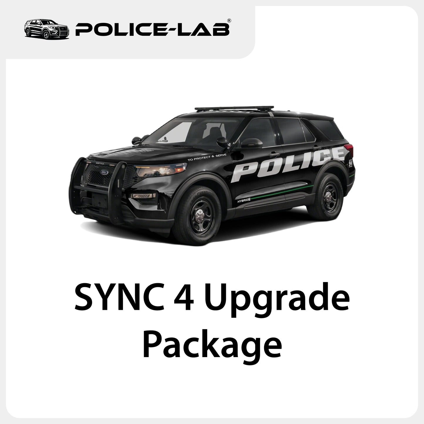 SYNC 4 Upgrade Package for 2020-2024 Ford Police Interceptor Utility