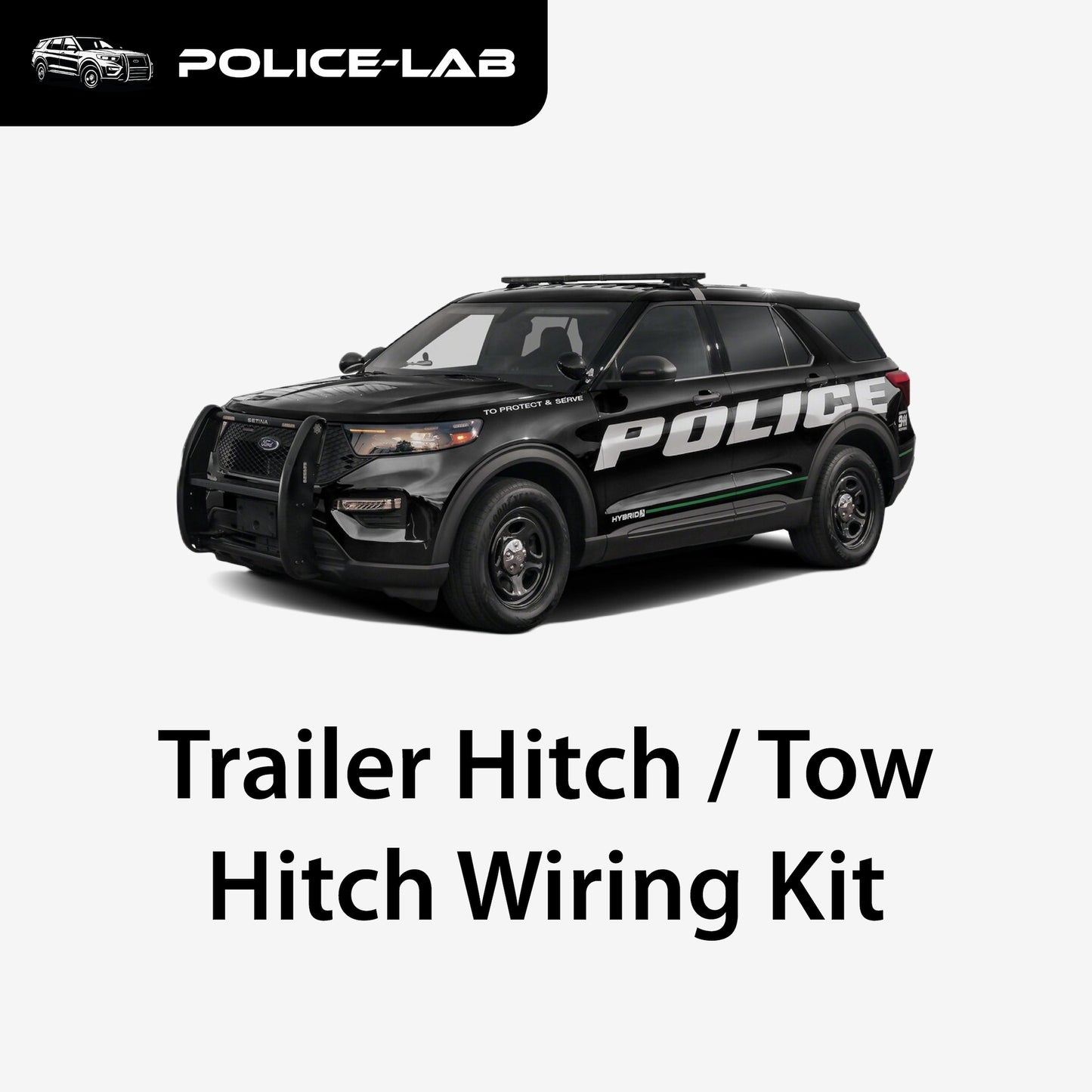 Kit de câblage pour attelage de remorque/attelage de remorquage pour Ford Police Interceptor Utility 2020-2024