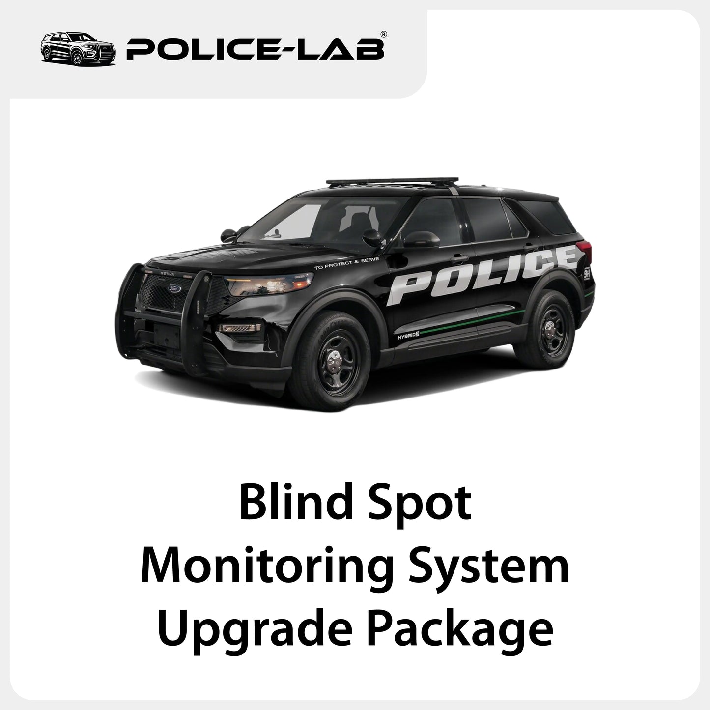 Blind Spot Monitoring System Upgrade Package for 2020-2024 Ford Police Interceptor Utility