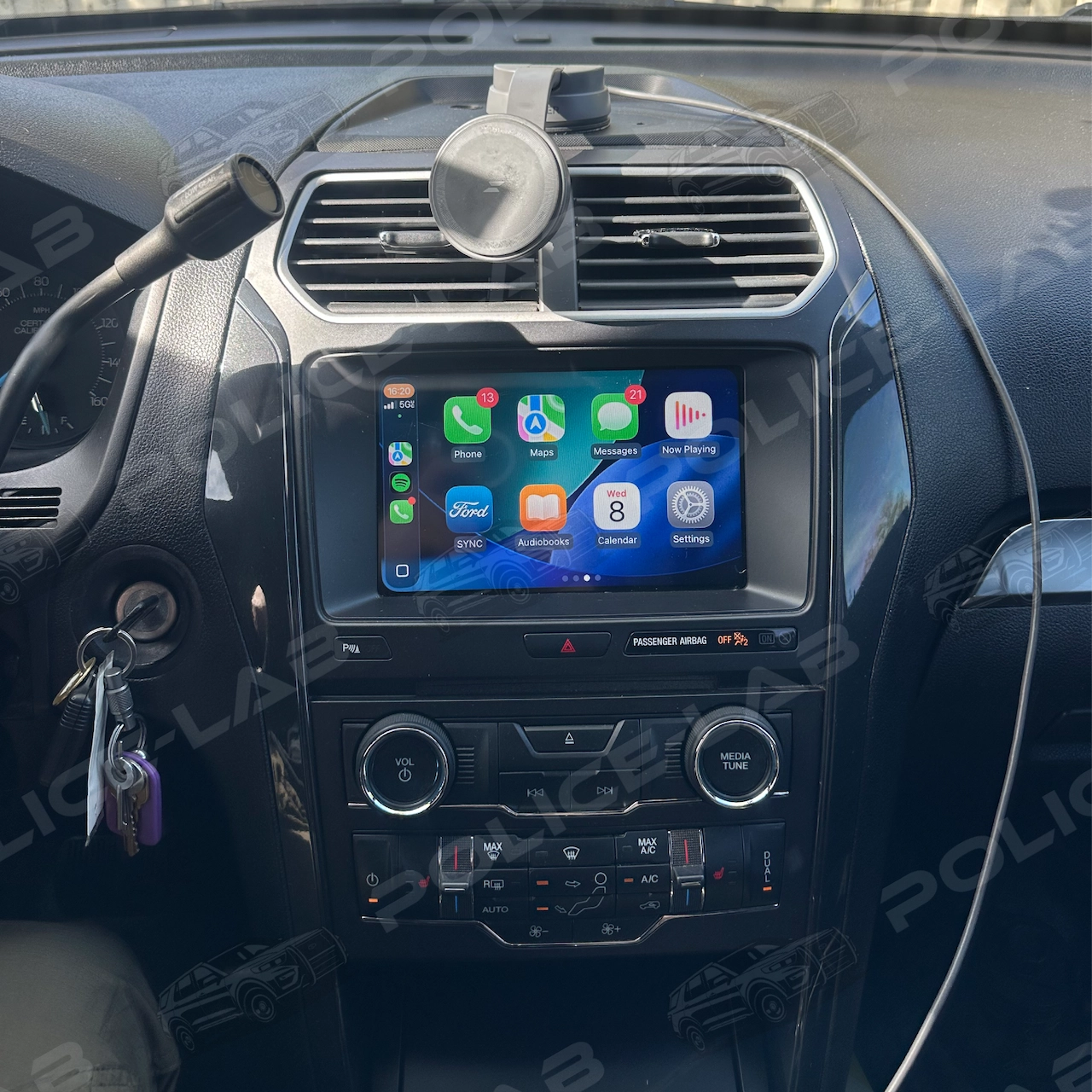 Paquete de actualización SYNC 3 para Ford Police Interceptor Utility 2013-2019