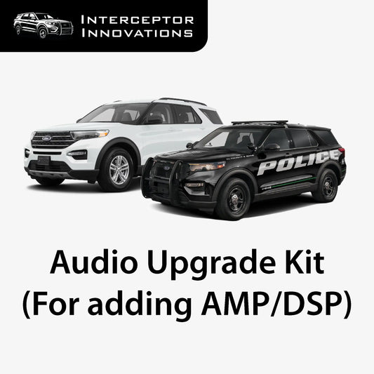 Audio Upgrade Kit for 2020+ Ford Explorer & Police Interceptor Utility