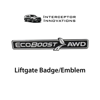 Police Interceptor Liftgate Badge/Emblem (4 Options)