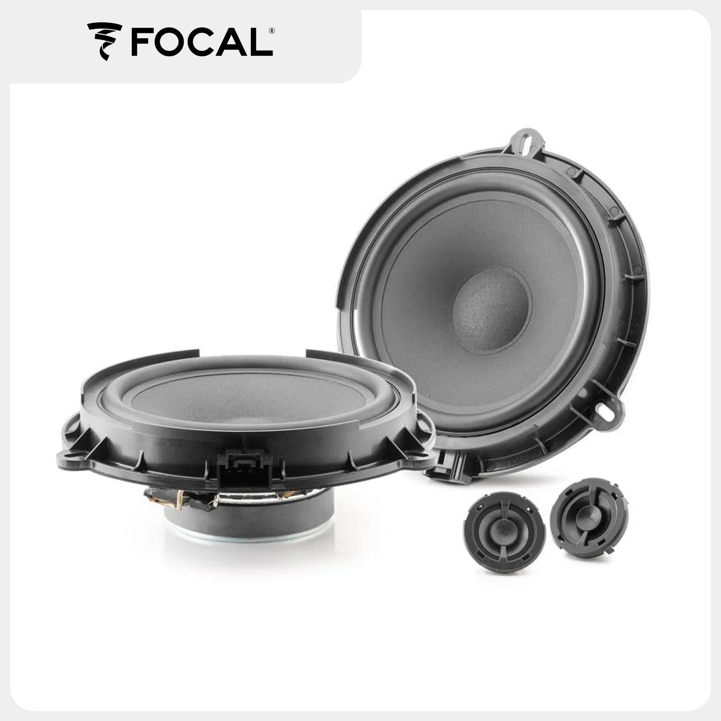 Focal Inside Ford 6.5" 60W RMS Component Speakers Kit (ISFORD165)