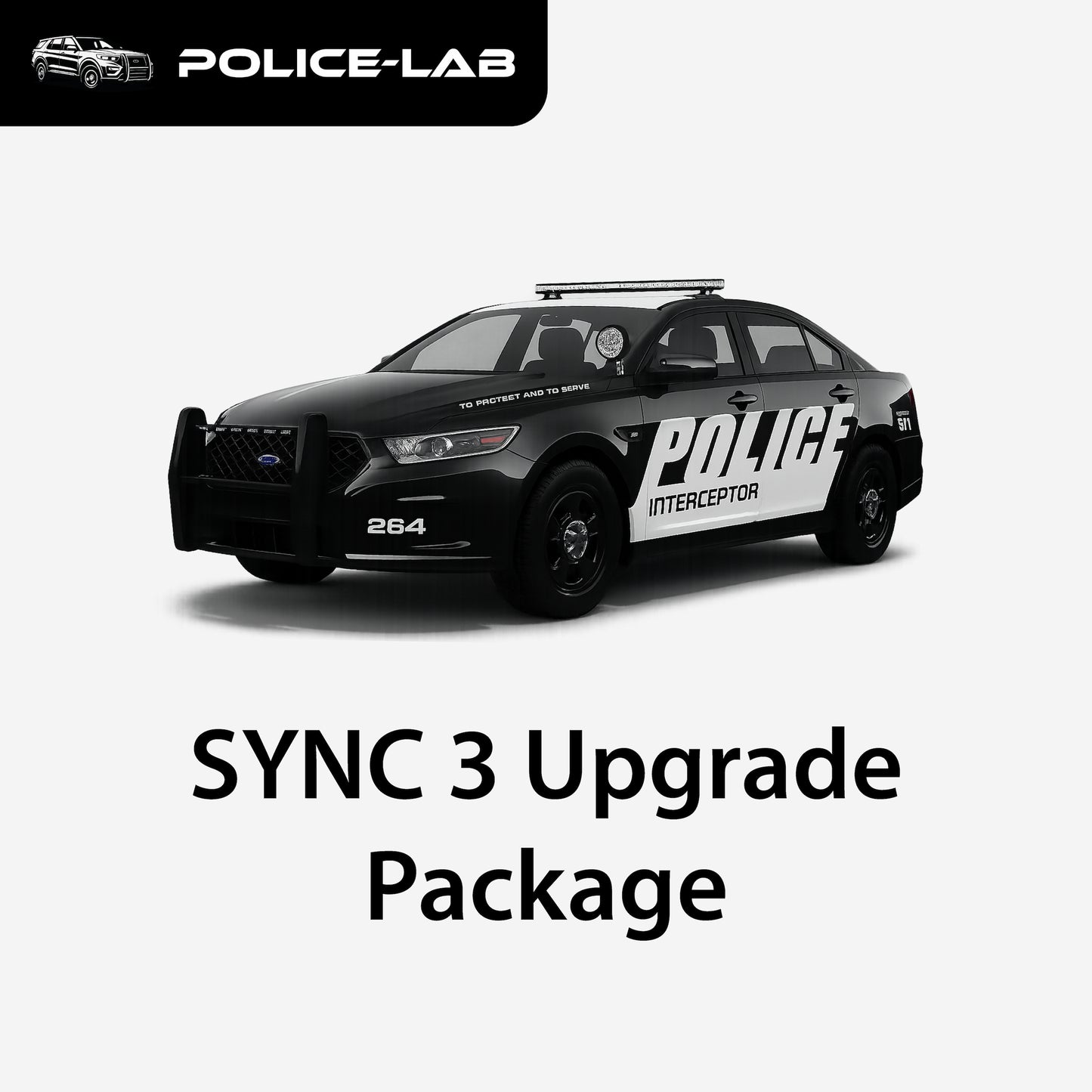 SYNC 3 Upgrade Package for 2013-2019 Ford Police Interceptor Sedan