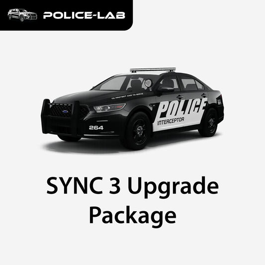 SYNC 3 Upgrade Package for 2013-2019 Ford Police Interceptor Sedan