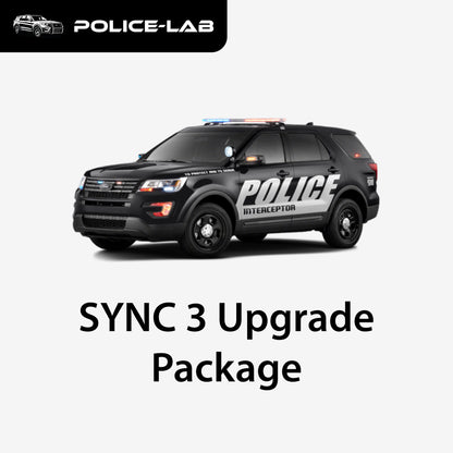 Paquete de actualización SYNC 3 para Ford Police Interceptor Utility 2013-2019