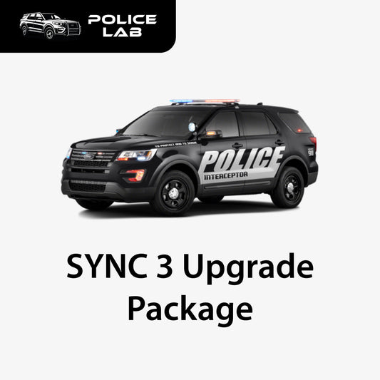 SYNC 3 Upgrade Package for 2013-2019 Ford Police Interceptor Utility