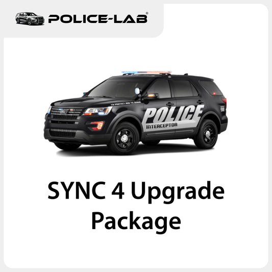 SYNC 4 Upgrade Package for 2013-2019 Ford Police Interceptor Utility