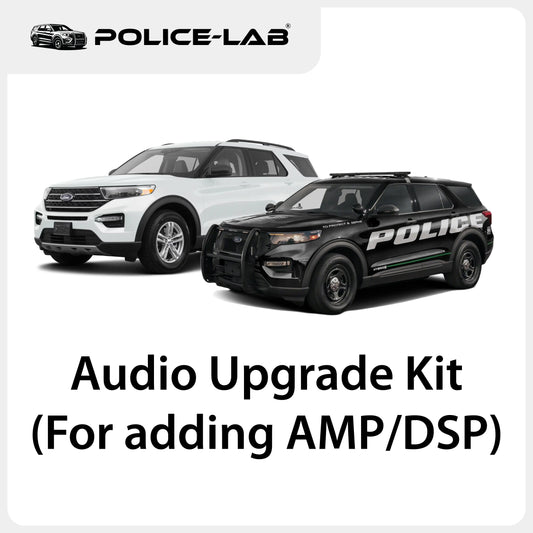 Audio Upgrade Kit for 2020+ Ford Explorer & Police Interceptor Utility