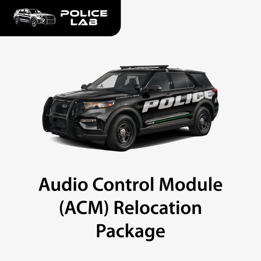 Audio Control Module (ACM) Relocation Package for 2020-2024 Ford Police Interceptor Utility