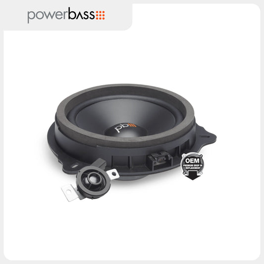 Powerbass Ford 6.5" 60W RMS Component Speakers Kit (OE65C-FD)