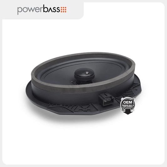 Powerbass Ford 6"x9" 80W RMS Coaxial Speakers Kit (OE692-FD)
