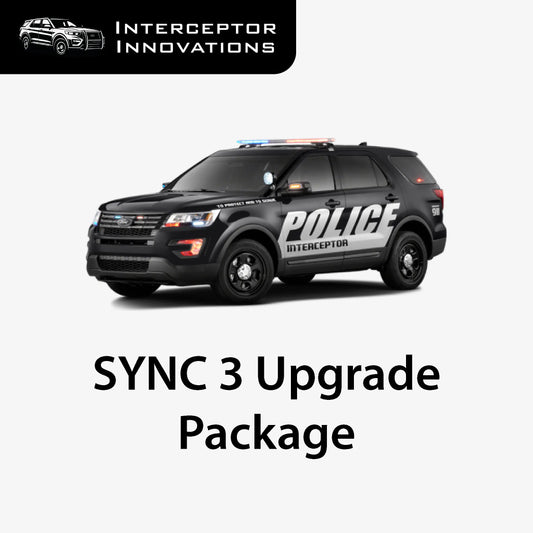 SYNC 3 Upgrade Package for 2013-2019 Ford Police Interceptor Utility